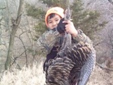 rkail and his first turkey